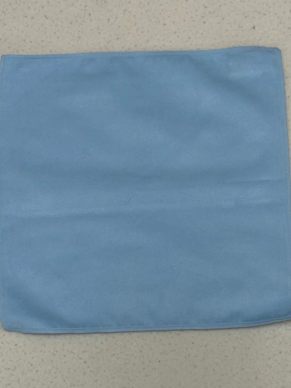 3x Microfiber Suede Ultra Light Quick Drying Hand Face Towel - Blue - 12